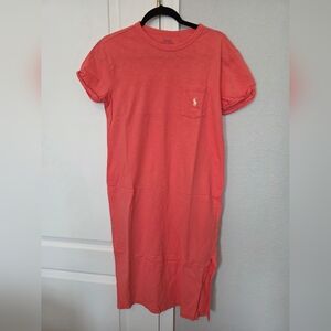 Polo Ralph Lauren Pink T-Shirt Dress
